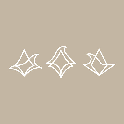 K Cavender Design Monoline Logo brand identity branding cannabis branding cannabusiness clean explorations high end lineart logo logo development logodesign monoline art monoline logo