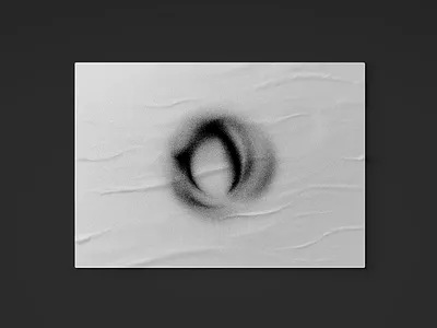 Rigor Samsa No. 7 bellingham circle gradient grain gritty orb painting pnw shape sphere texture
