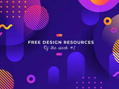 Free Design Resources Of The Week #1 - Collection by Pixelib collection design design tip free graphic design illustration library news