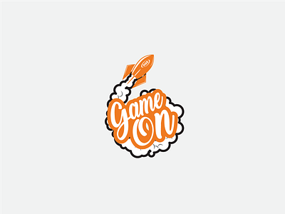 GAME ON - OPTION C icon illustration logo