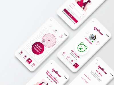 Pettrace - U & UI app design icons illustration neumorphism ui ux