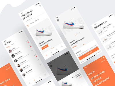 Nike app animation app design icon mobile mobile design mobile ui nike nike air nike air max nike app nike running nike shoes shoe ui ux