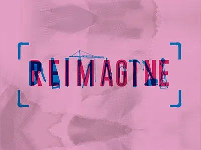 Reimagine: Weekend Retreat Graphic branding design graphic graphic design icon illustration logo type typography vector