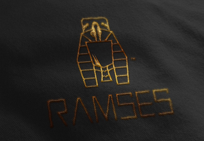 Ramses Logo Design brand branding clothing design egypt egyptaion graphic graphicdesign logo