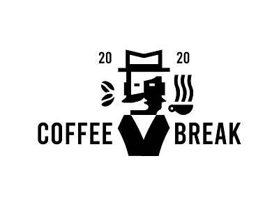 COFFEE BREAK - SKETCH animal black branding break coffee design identity illustration line logo symbol