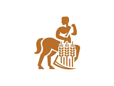 Сentaur centaur farmer scythe sickle