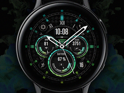 Dream 23 - Watch Face active classic clock design digital electronics galaxtwatch galaxy watch gears3 graphic design illustration screen smart smartwatch tech technology watch watchface wearable wearable tech