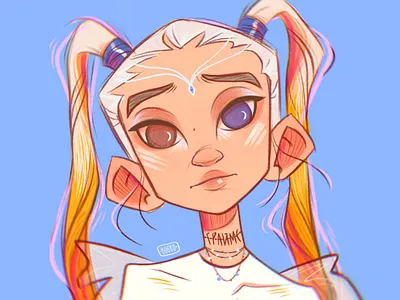 Idoru character character design digital art digital drawing digital illustration drawing fan art girl illustration procreate