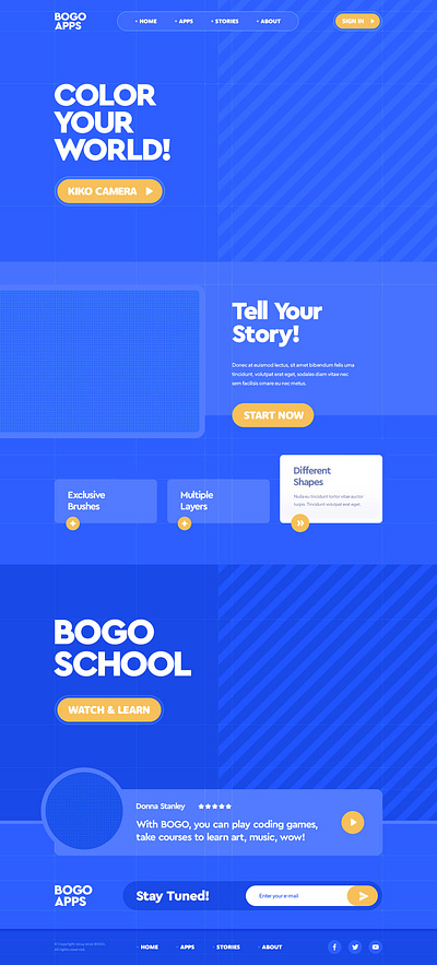 Bogo design website design