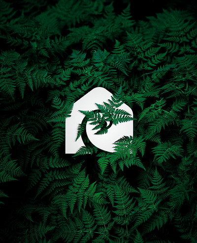 Eco X-Pert Group Logomark brand designer branding brandmark creative logo fern koru logo logo design logo designer logomark negative space logo new zealand sri lankan designer symbol