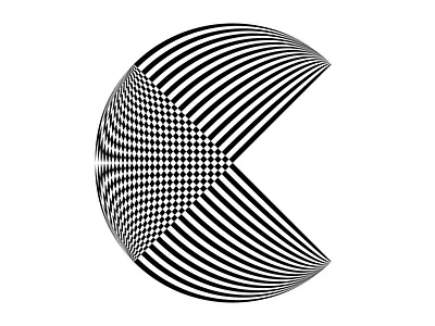 C - 36days of type - #36daysoftype - 2020 36days 36daysoftype a calligraphy custom type graphic design illustration letter lettering logo modular op art opart optical art sergi delgado typography