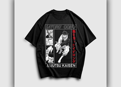 Anime T-Shirt Design anime anime fan art anime hoodie anime hoodie design anime merch anime t shirt anime t shirt design anime tshirt castom tshirt design clothing design graphic design graphic tees jujutsu kaisen jujutsu kaisen t shirt design t shirt t shirt design