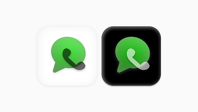 WhatsApp icon app icon dailyui day005 day5 icon