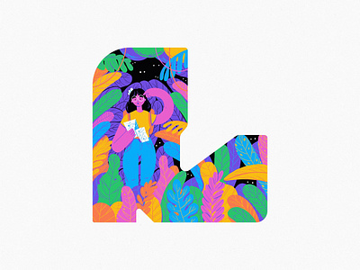 L 36daysoftype art design illustration l lost typography