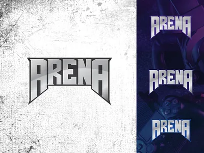 ARENA- game company logo design game app gaming gaming logo gaming website gaminglogo trend trending
