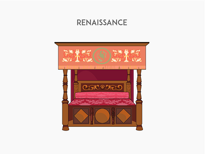 Renaissance bed furniture