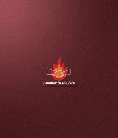 Another in the Fire | Hillsong church church design fire god hillsong illustration