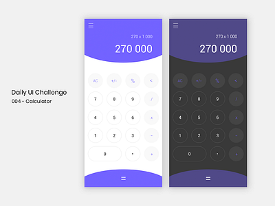 Daily UI Challenge 004 app app design calculator dailyui dailyui004 dailyuichallenge design ui design uxdesign uxui