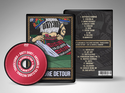 Dirty Shirt album art album artwork album cover album cover design bandmerch coverart design digitalillustration drawing dvd artwork dvd cover folklore graphicdesign illustration illustration art illustrator merch metal rock traditional art