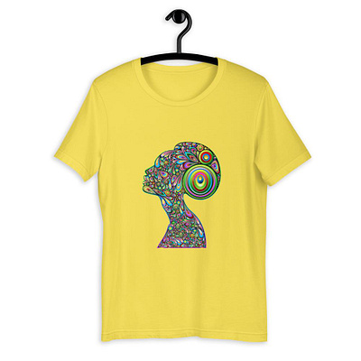 Woman Psychedelic Portrait Cool Tshirt fashion portrait art psychedelic psychedelic art women fashion