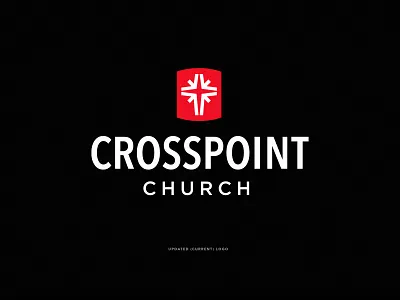 CrossPoint Church 02 brand identity church church branding church logo icon identity update logo refresh shield
