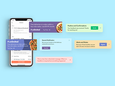 Alert Notifications System alert banner banner design design ios mobile notification product product design ui ux uxdesign uxui