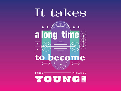 It takes a long time to become young art artwork dailyposter inspiration minimalism motivation motivationalquote mug notebook poster posteraday posterdesign print printdesign prints quote quoteoftheday totebag tshirt wallpaper