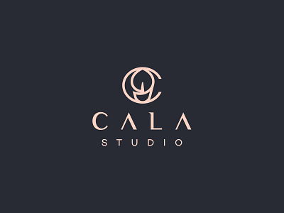 C A L A beautiful beauty beauty logo beauty salon brand brand design branding calla flower calla logo creative hair logo logo logos mark salon logo visual