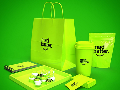 Branding design mad batter branding advertising