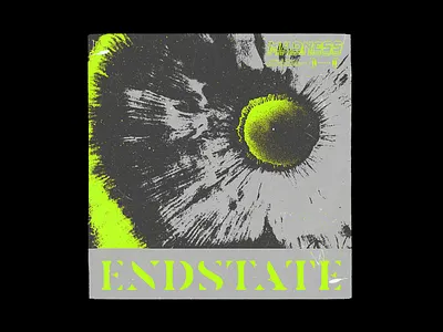 Virus album art album cover design experiment grunge illustration metal type art type daily typography