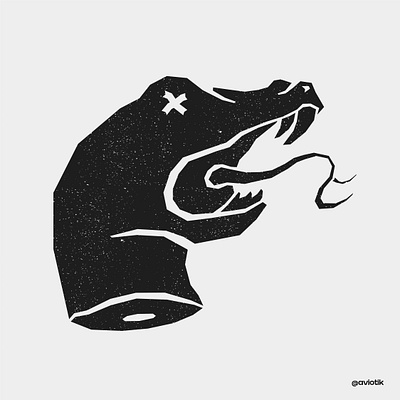 Dead Snake Exploration 🐍 brand branding design flat icon identity illustration illustrator minimal vector