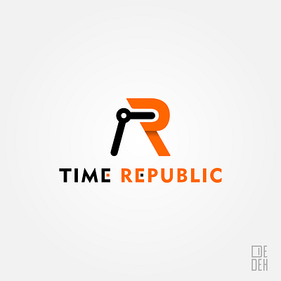 Time Republic design initial initial logo initials logo time watches