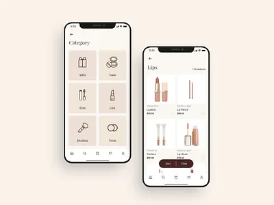Beauty makeup mobile app UI design adobe xd app design app designer app screens beauty figma makeup makeup app mobile mobile app mobile app ui design shopping app sketchapp ui ui design ui kit ui ux design 应用 应用界面 设计
