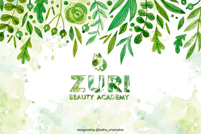 Banner design for Zuri Beauty Academy branding design icon illustration lettermark logo typography ui ux web