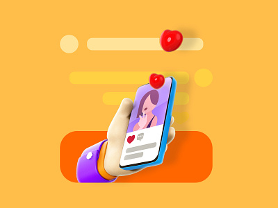 3D Chat 3d animation app cinema4d concept design experience graphic illustration inspiration ui