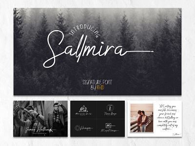 Sallmira Font font font design letter lettering typogaphy word