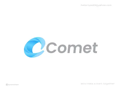 comet logo, C letter logo 3d logo 99design a b c d e f g h i j k l branding branding agency c logo c letter logo design designer ecommerce illustration letter mark logo logo agency logo design logo designer m n o p q r s t u v w x y z modern minimal monogram top rated designer ui vector