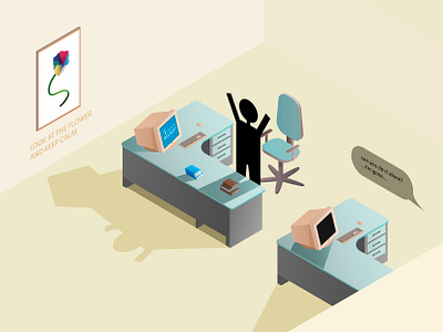 office illustration illustrator