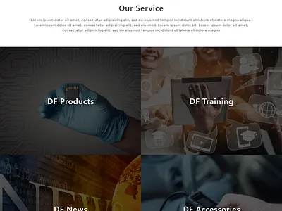 Digital agency Home page