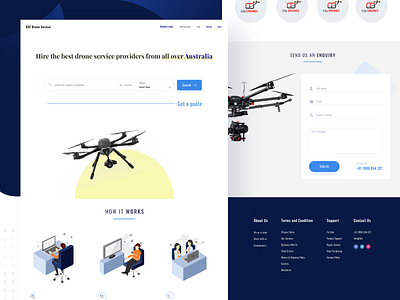 Drone Service Finder drone drone service provier search engine