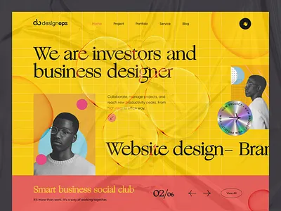 Design Agency | Website Design brand agency branding agency colorful creative creative agency desginops digital agency dribbble header homepage landingpage marketing agency marketing website ui uidesign ux uxdesign web webdesign webui