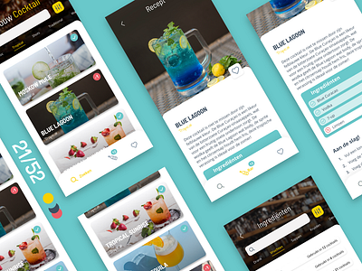 Cocktail app app challenge cocktail cocktail app iphone smartphone ui