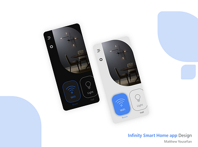 Smart Home bms dark idea light new simple smart home smart home app smarthome trend ui uiux ux uxdesign xd design