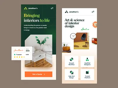 Interior Agency website responsive agency architecture design agency ecommerce furniture home accessories home decor home decoration homepage interior interior designer interiors landing page living room mockup modern art web design website website design