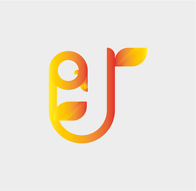 Bird Logo bird cool design flat illustration illustrator orange vector warm yellow