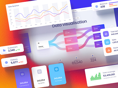 Orion UI kit - Charts templates & infographics in Figma application chart dashboard dataviz design desktop illustration infographic statistic template