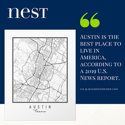 Nest Properties Instagram Post branding instagram real estate social media
