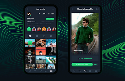 Dating app app mobile app design ui