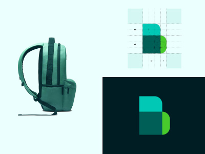 Backpack Branding b2b brand identity branding business design logo mockups saas strategy ui