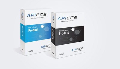 software box apiece box branding design graphic illustration